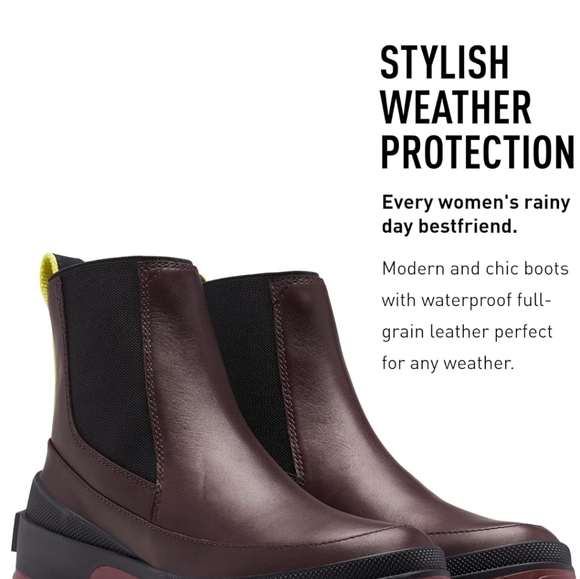 Sorel Brex Chelsea Leather  Boot - Picture 7 of 9